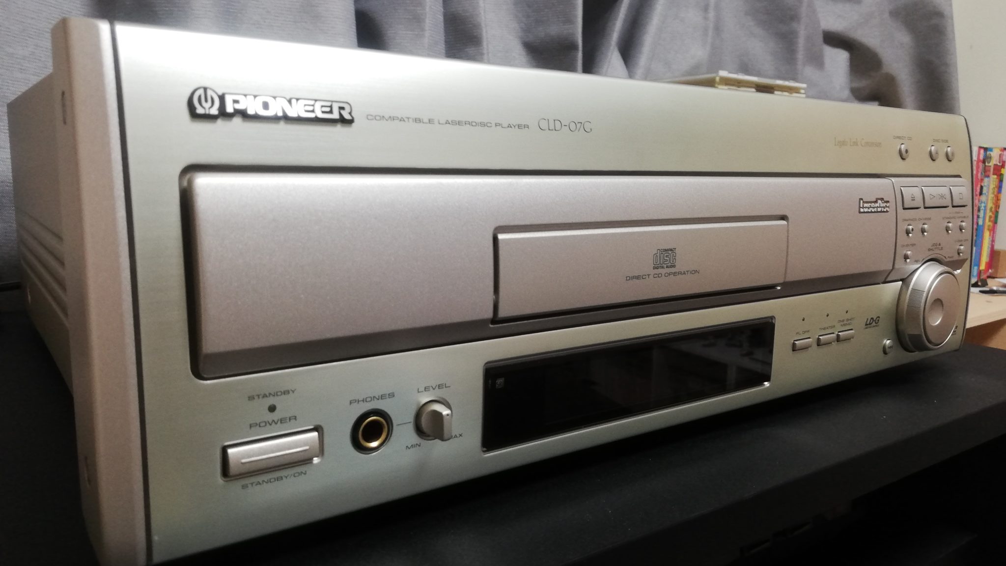 最新作SALE【リモコン付属動作OK】Pioneer CD LDプレーヤー CLD-K50 その他